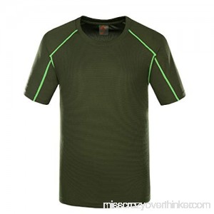 T Shirts for Men Breathable Muscle Fitness Streak Short Sleeve Outdoor Sweatshirt Mens Tees Tank Top Masculinous Gifts Army Green B07NQ1LGP8